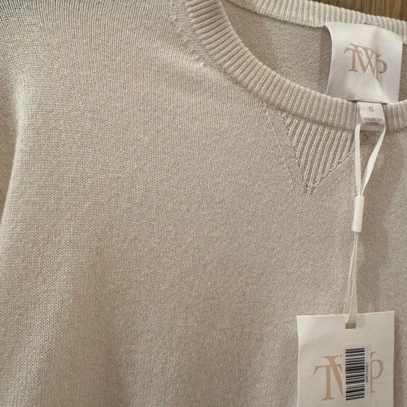 TWP Cashmere Boy Crew Sweater - Picture 2 of 7